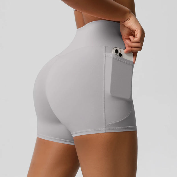 Women’s Sports Shorts With Pocket