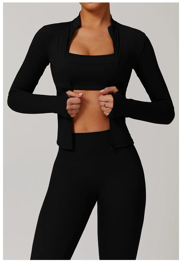 Long Sleeve Women’s Zip Jacket
