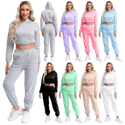 Womens Fleece-Lined Tracksuit - Just Fit 