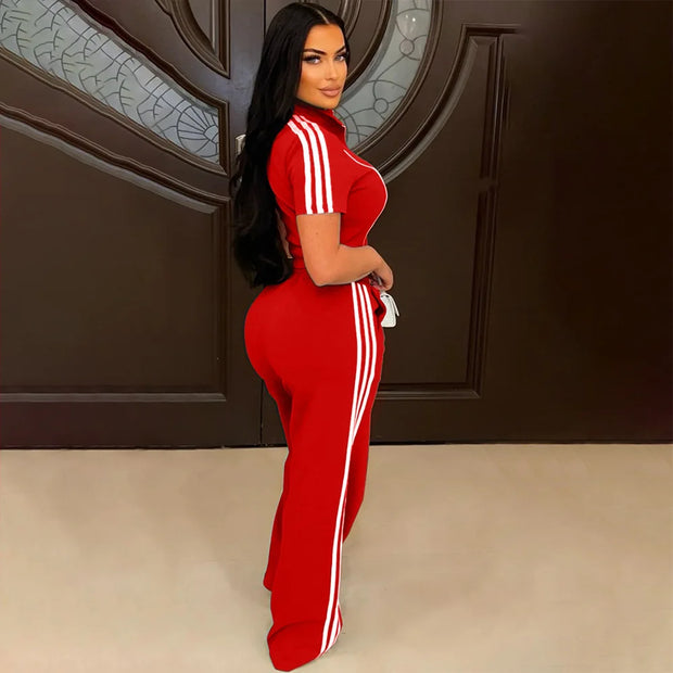 Fitness Casual 2 Piece Set Tracksuit For Women