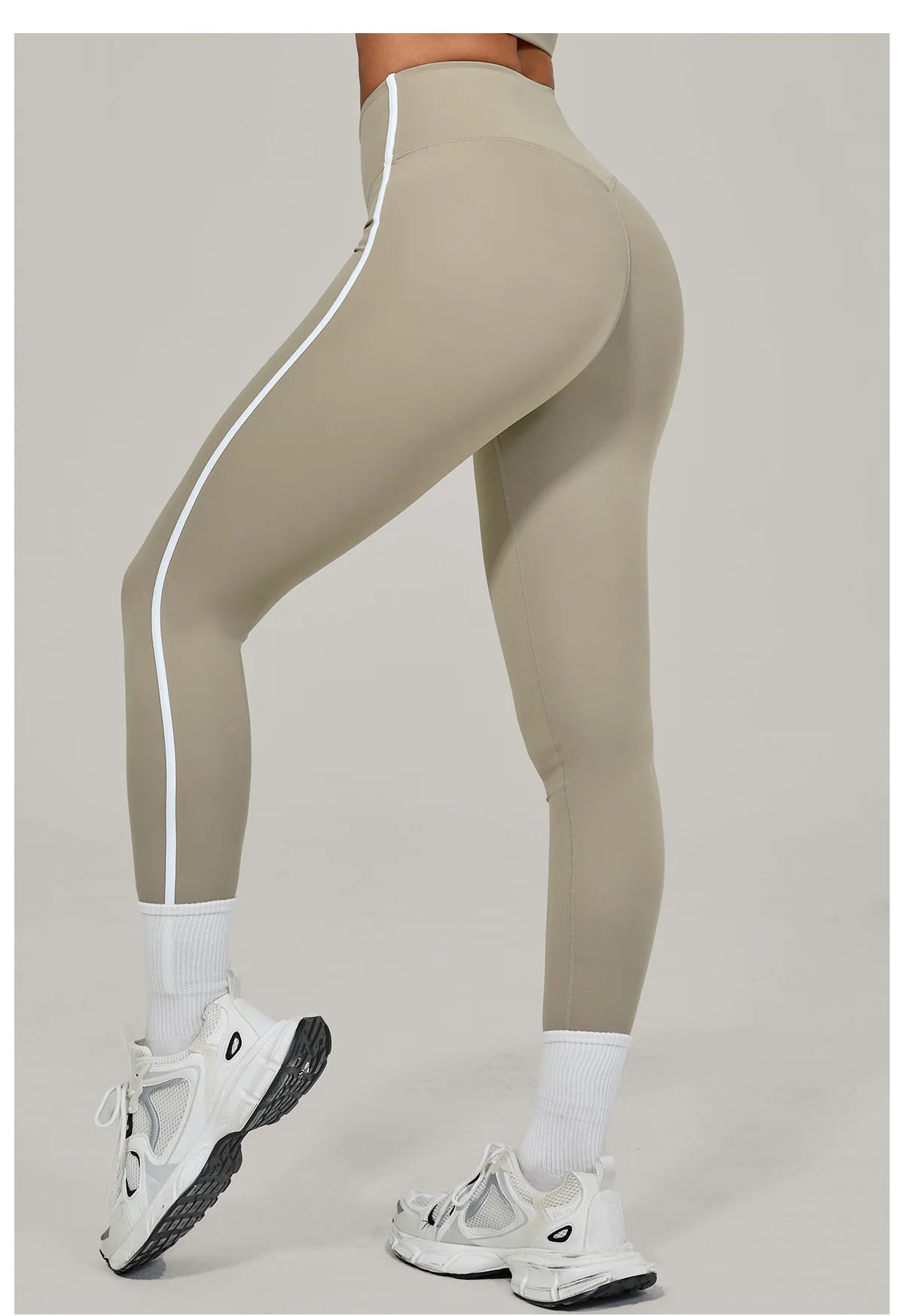 Women's Yoga Leggings - High Waist Push Up Fitness Pants - Just Fit 