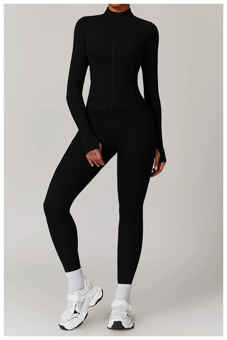 Long Sleeve Women’s Zip Jacket