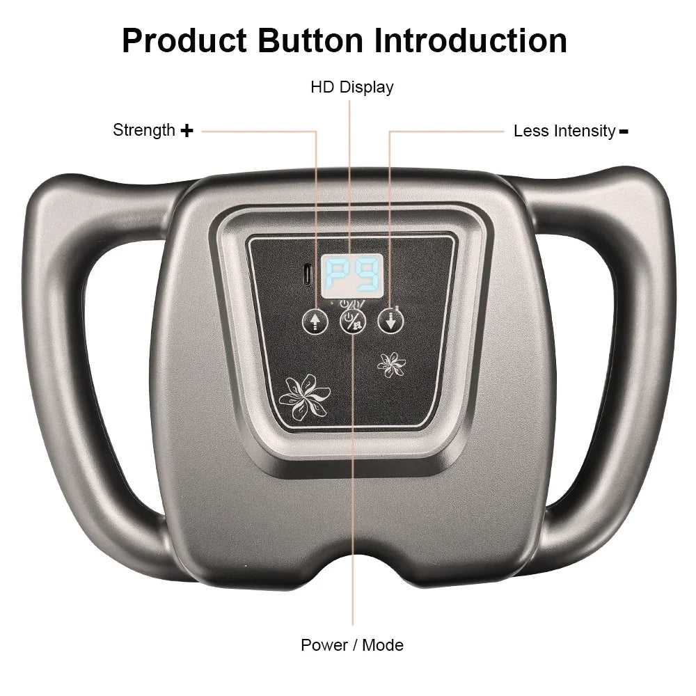 Fascia Muscle Massager Gun Sixteen-head High Frequency - Just Fit 