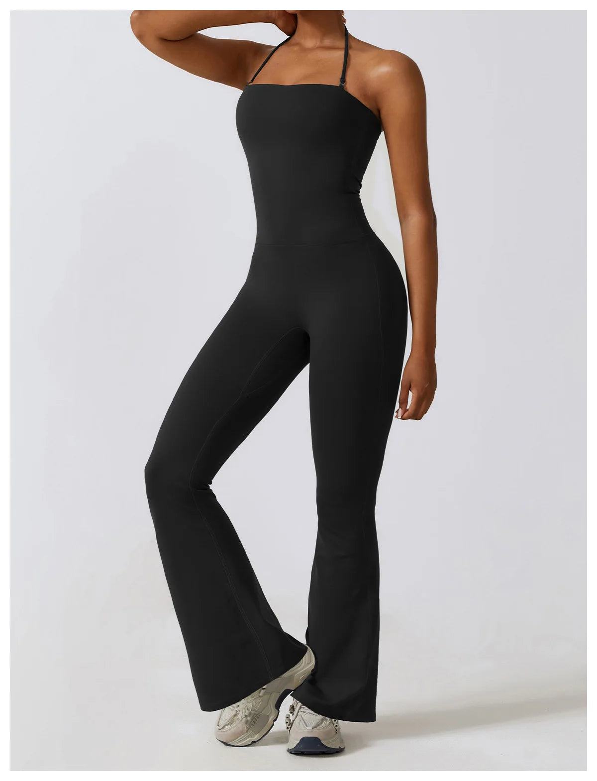 Women’s Sleeveless Yoga Jumpsuit - Just Fit 