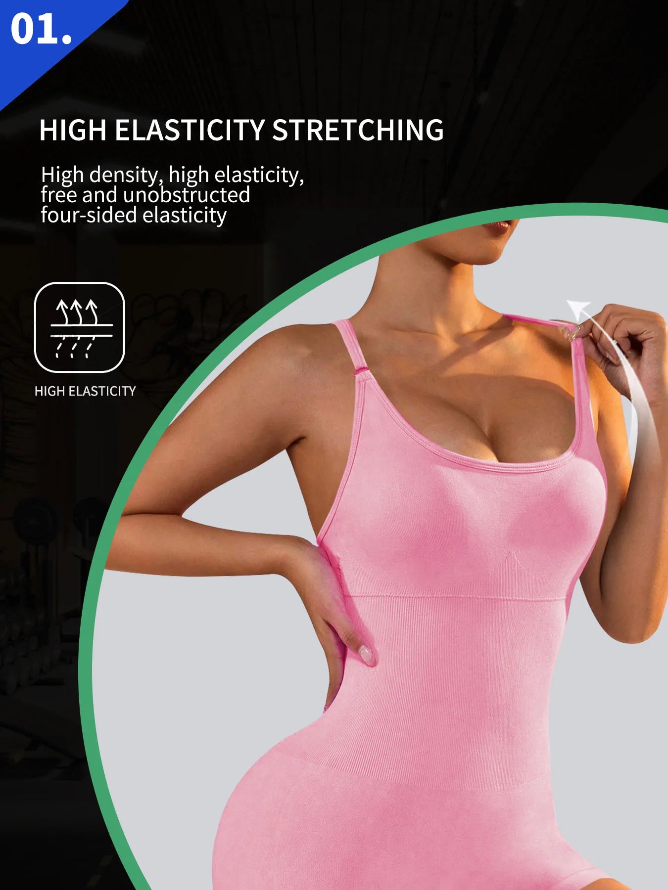 Women's One-Piece Yoga Jumpsuit - Just Fit 