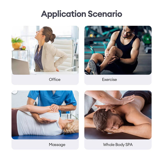 22-Head Fascia. High-Frequency Vibration Body Massage