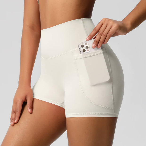 Women’s Sports Shorts With Pocket