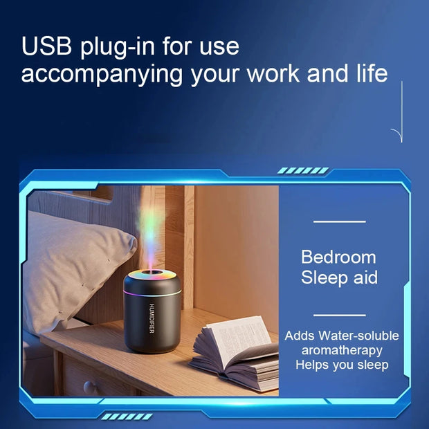 Mini Air Humidifier Usb Essential Oil Purifier