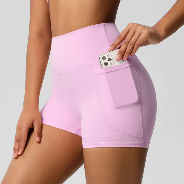 Women’s Sports Shorts With Pocket