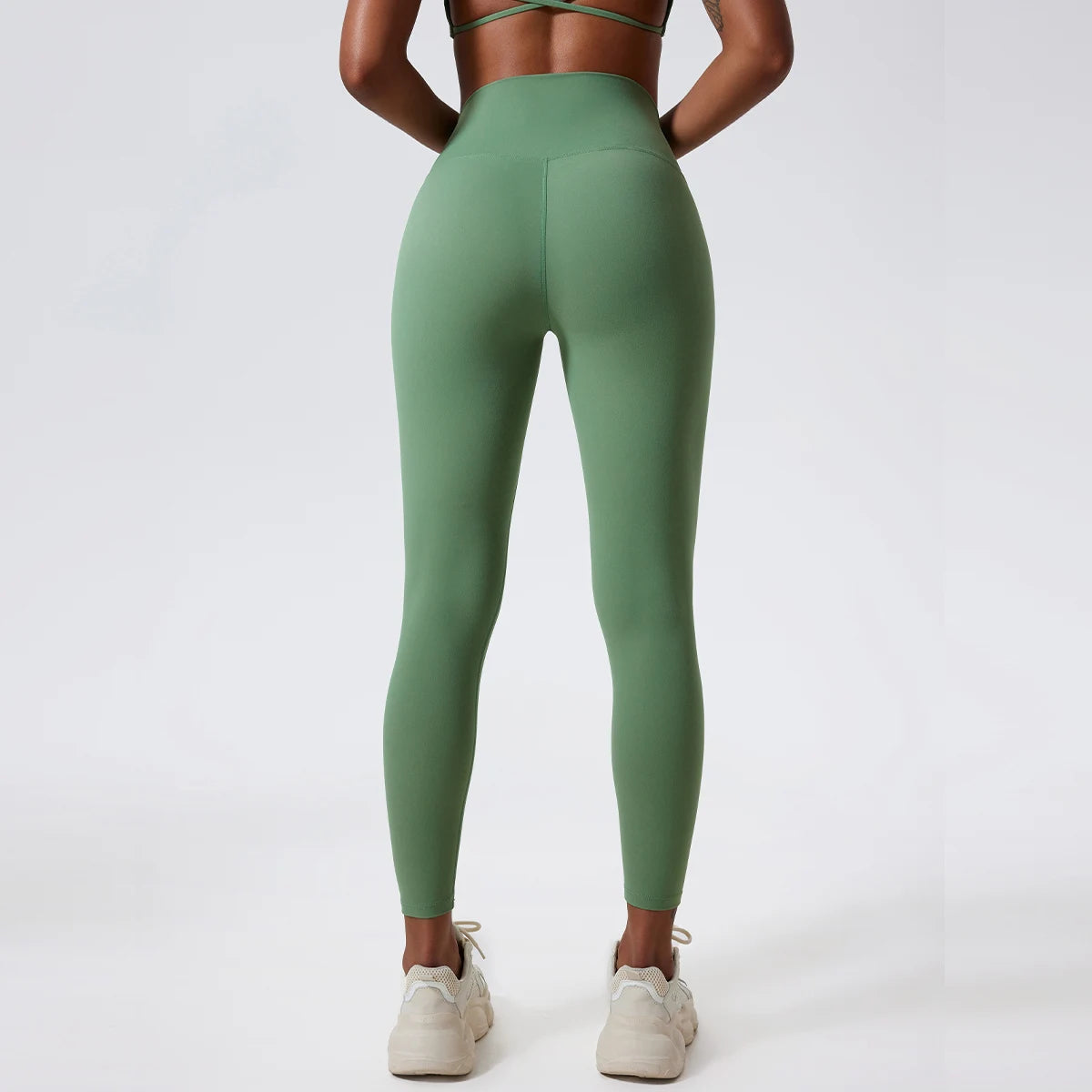 High Waist Butt Lift Leggings - Seamless Yoga Pants for Women - Just Fit 