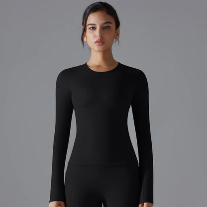 Women’s Long Sleeve Dry Fit Top - Just Fit 