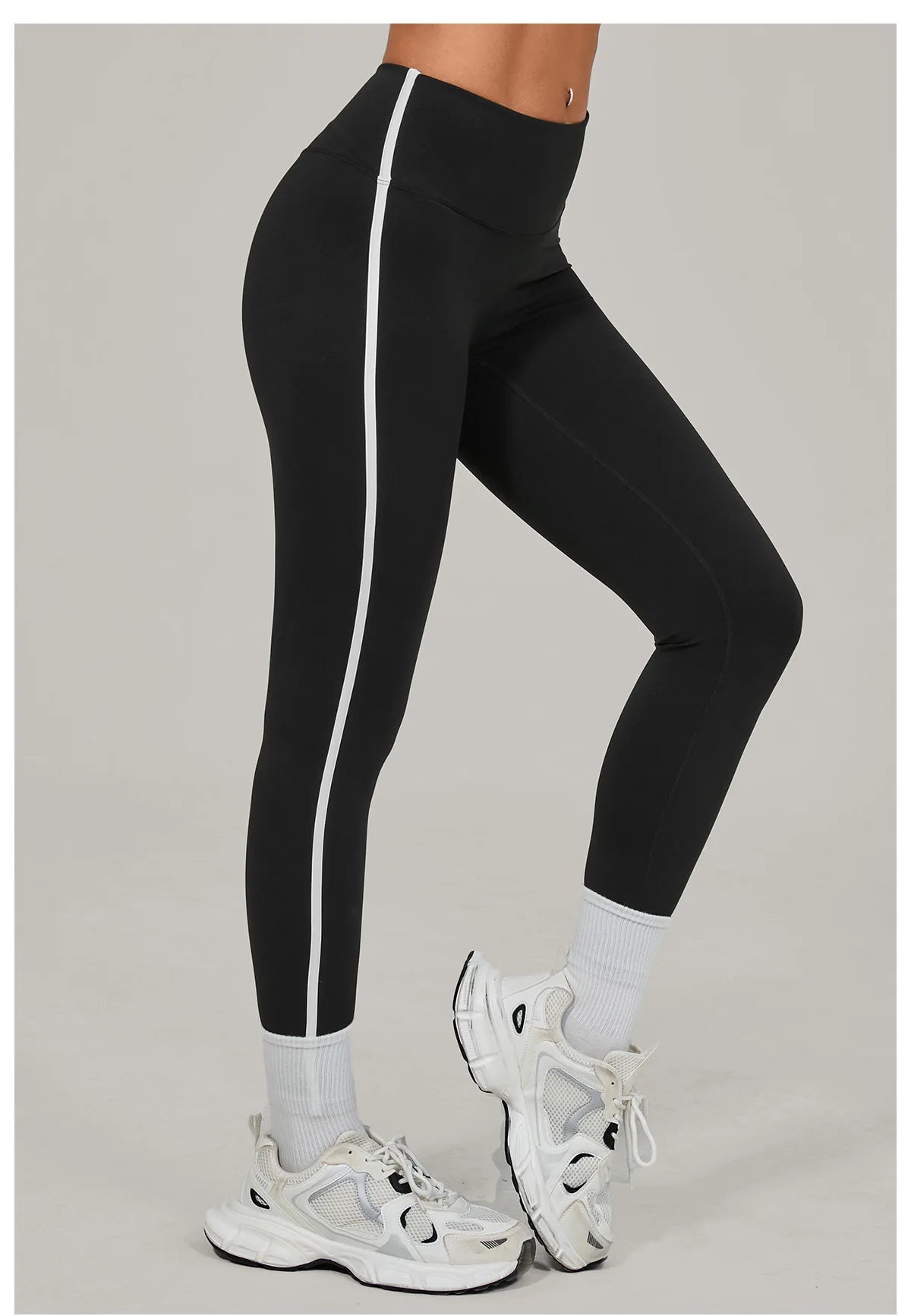 Women's Yoga Leggings - High Waist Push Up Fitness Pants - Just Fit 