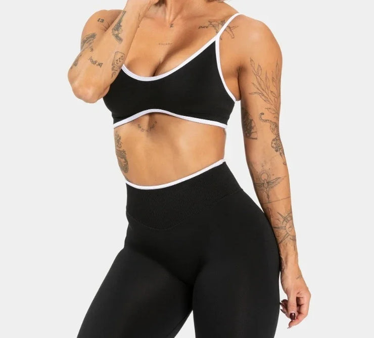 Women's Sports Bra Sexy Backless