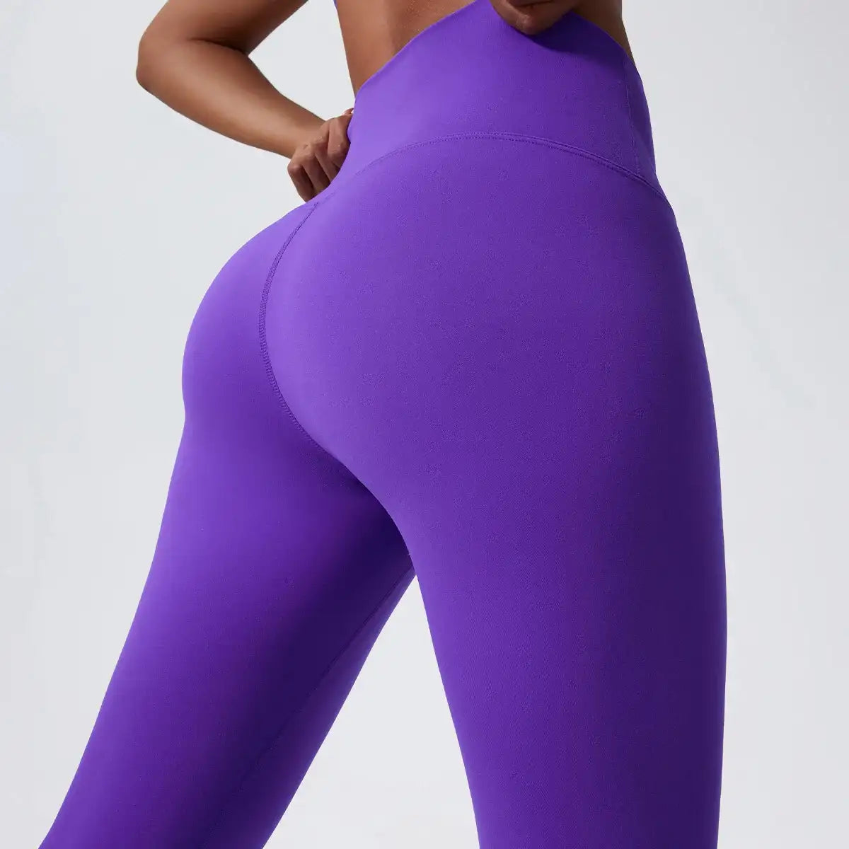 High Waist Butt Lift Leggings - Seamless Yoga Pants for Women - Just Fit 