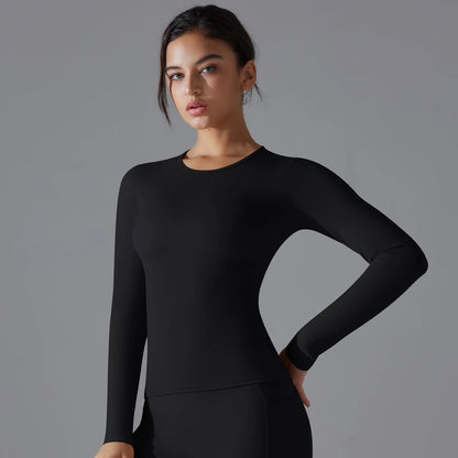 Women’s Long Sleeve Dry Fit Top - Just Fit 