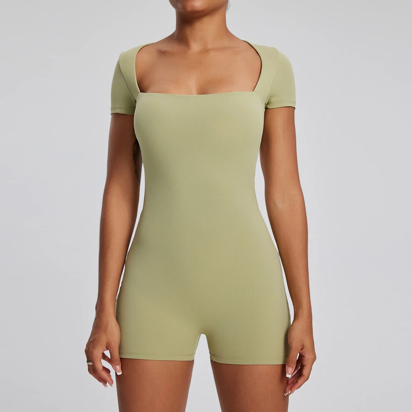 One-Piece Yoga Bodysuit - Just Fit 