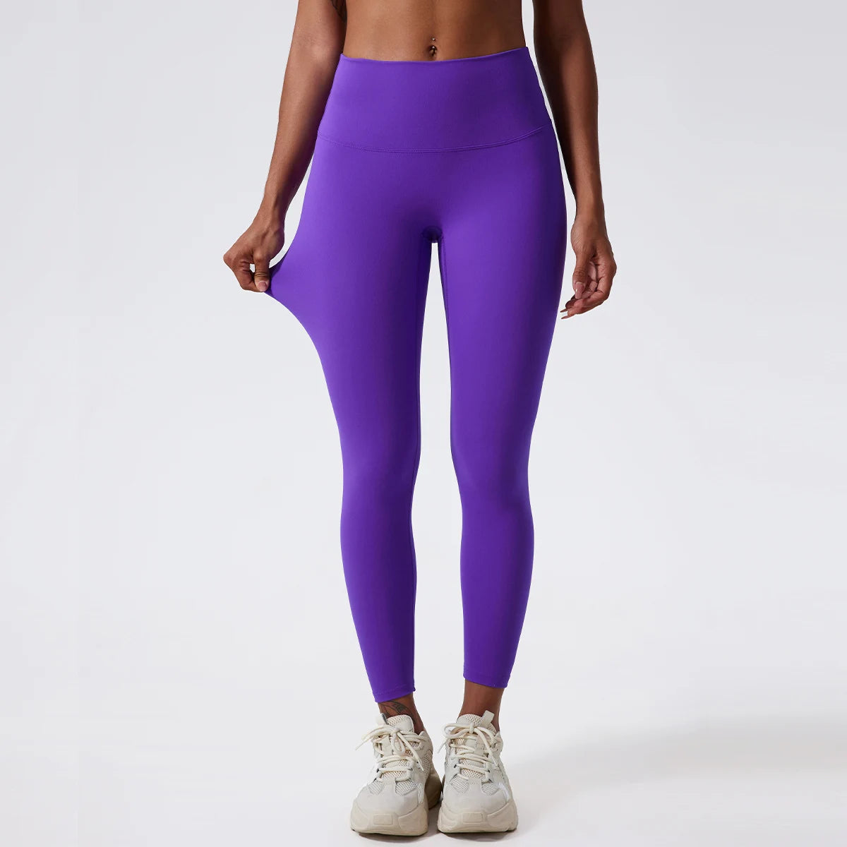 High Waist Butt Lift Leggings - Seamless Yoga Pants for Women - Just Fit 