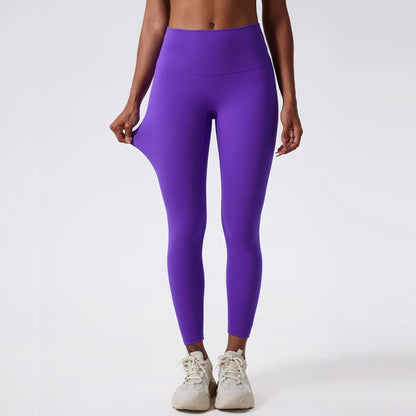High Waist Butt Lift Leggings - Seamless Yoga Pants for Women - Just Fit 