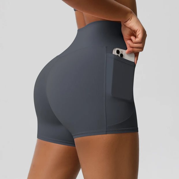 Women’s Sports Shorts With Pocket