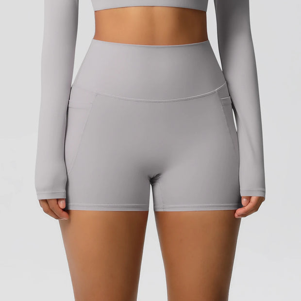 Women’s Sports Shorts With Pocket