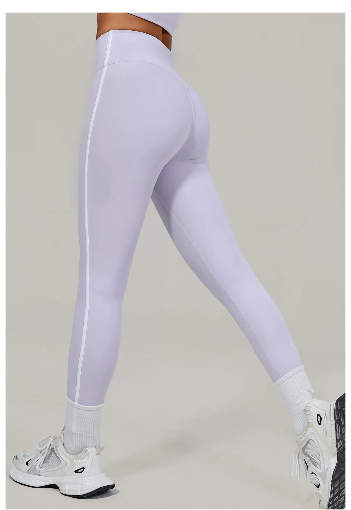 Women's Yoga Leggings - High Waist Push Up Fitness Pants - Just Fit 