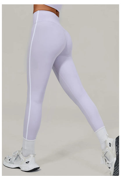 Women's Yoga Leggings - High Waist Push Up Fitness Pants - Just Fit 