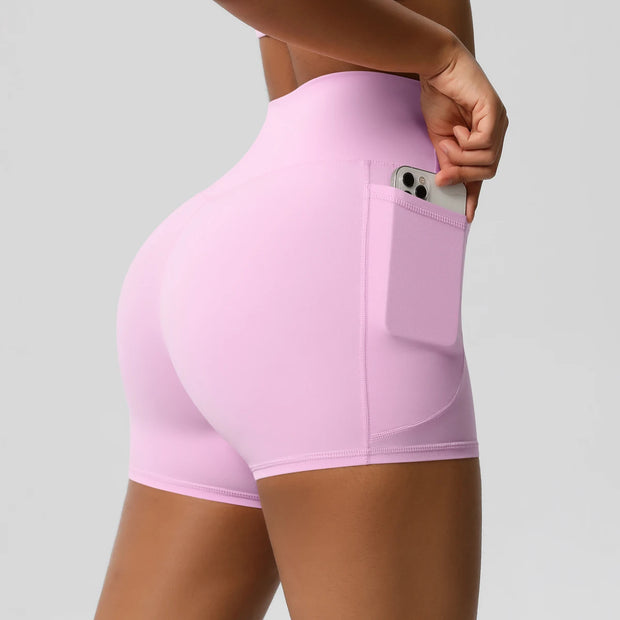 Women’s Sports Shorts With Pocket