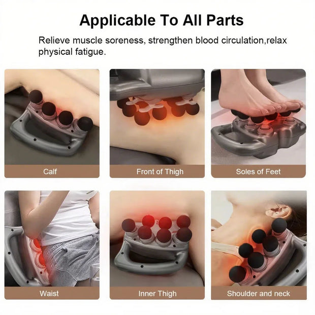 Fascia Muscle Massager Gun Sixteen-head High Frequency