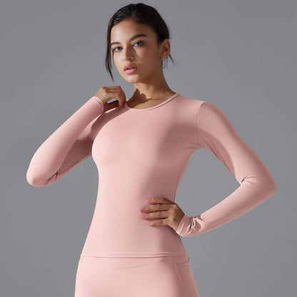 Women’s Long Sleeve Dry Fit Top - Just Fit 