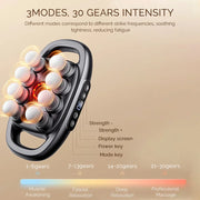 High-Power 16 Head Percussion Massager - 48kg Deep Tissue Relief