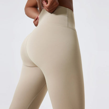 High Waist Butt Lift Leggings - Seamless Yoga Pants for Women - Just Fit 