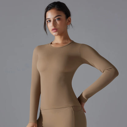 Women’s Long Sleeve Dry Fit Top - Just Fit 