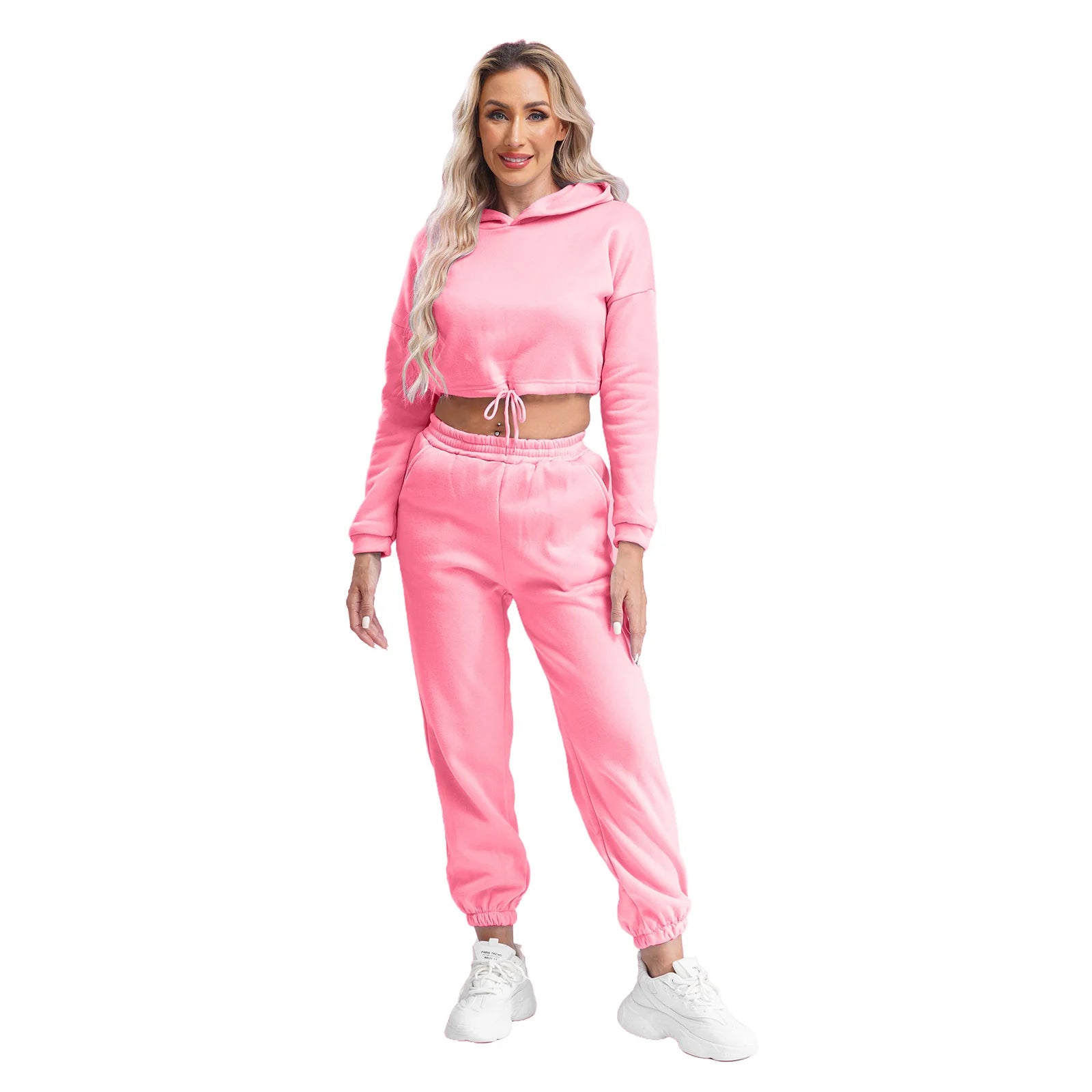 Womens Fleece-Lined Tracksuit - Just Fit 