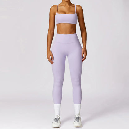 Women's Yoga Set Sports Bra & Leggings - Just Fit 