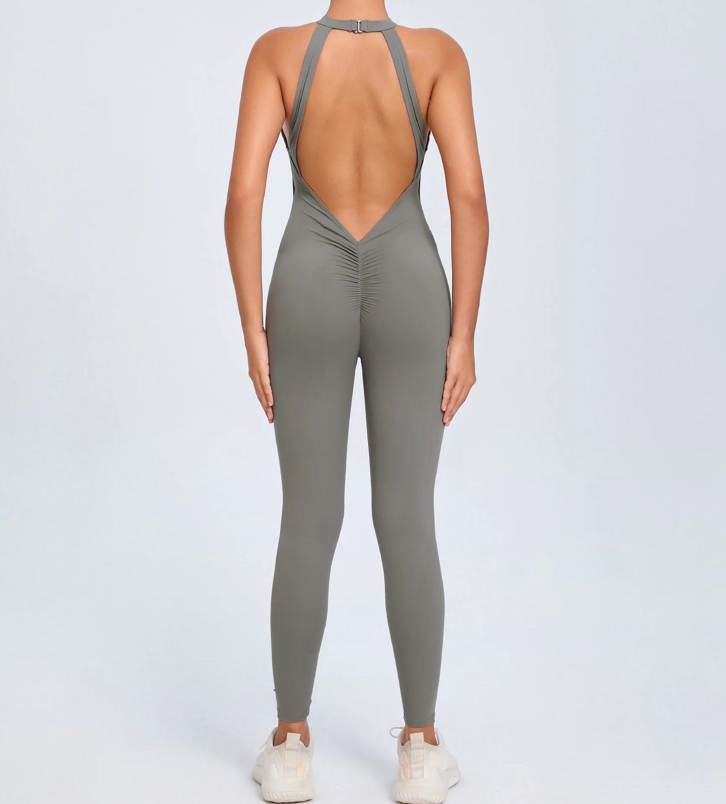 2025 Women's Halter Sports Romper - Just Fit 