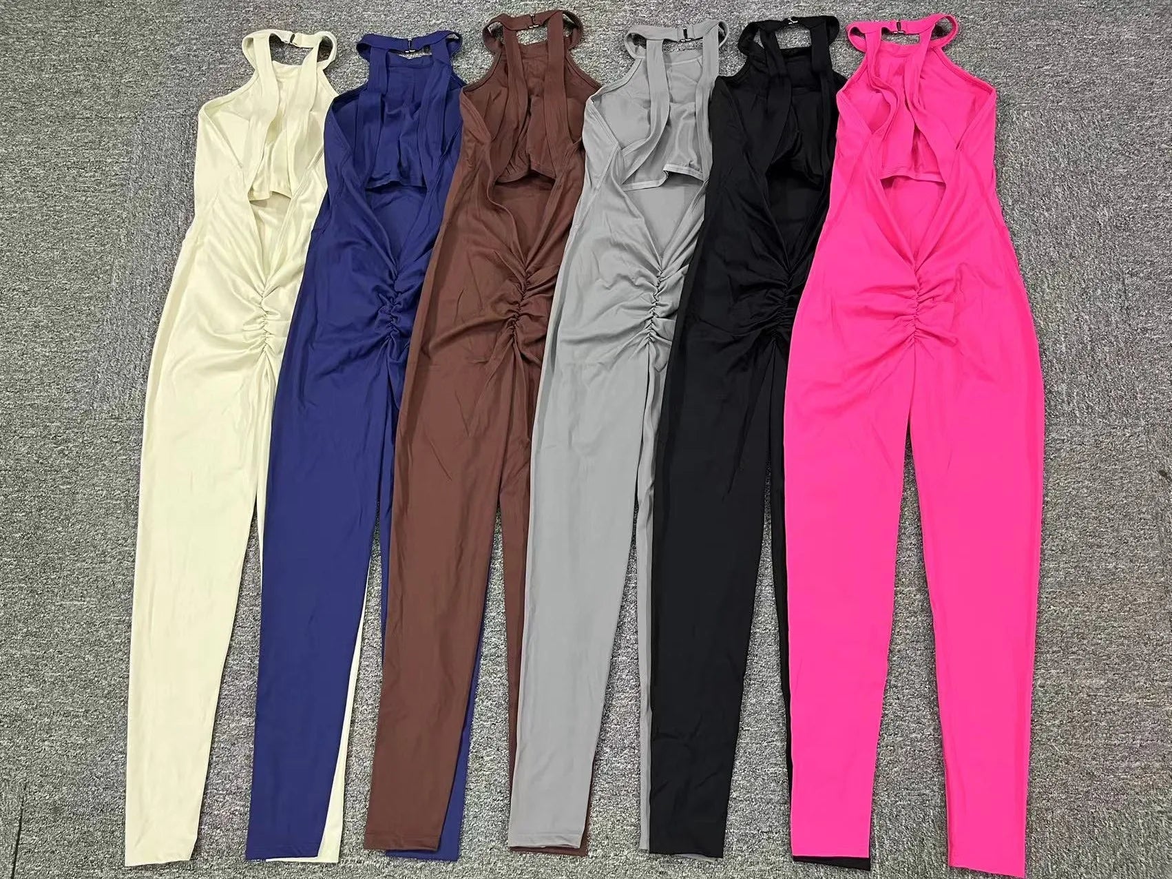 2025 Women's Halter Sports Romper - Just Fit 