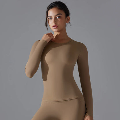 Women’s Long Sleeve Dry Fit Top - Just Fit 