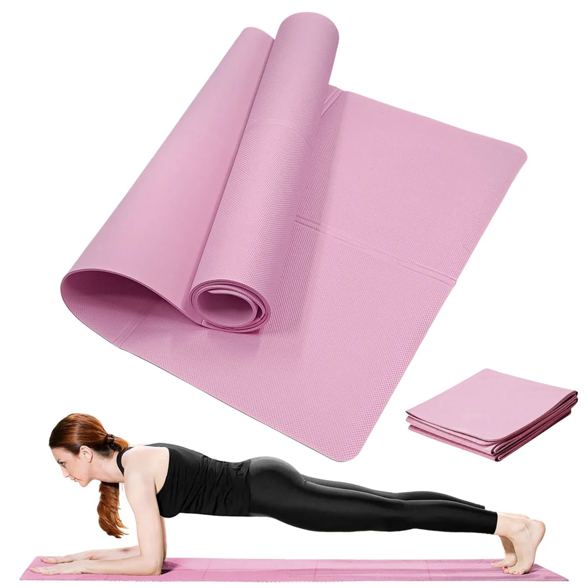 4MM Thick EVA Yoga Mat Anti-slip - Just Fit 
