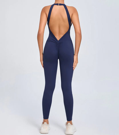 2025 Women's Halter Sports Romper - Just Fit 