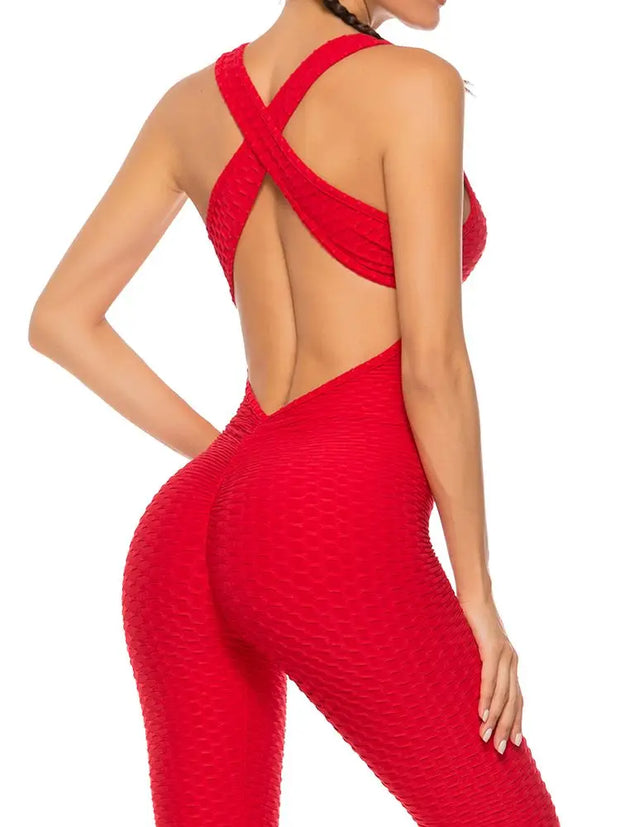 Women’s Jumpsuit Sleeveless Backcross
