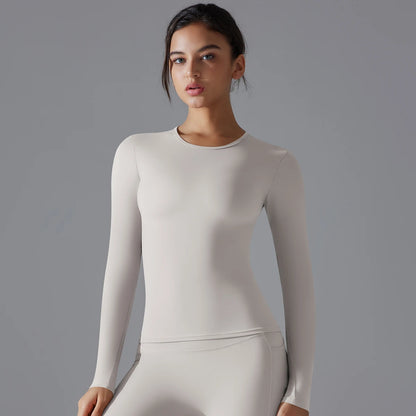 Women’s Long Sleeve Dry Fit Top - Just Fit 