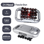 22-Head Fascia. High-Frequency Vibration Body Massage