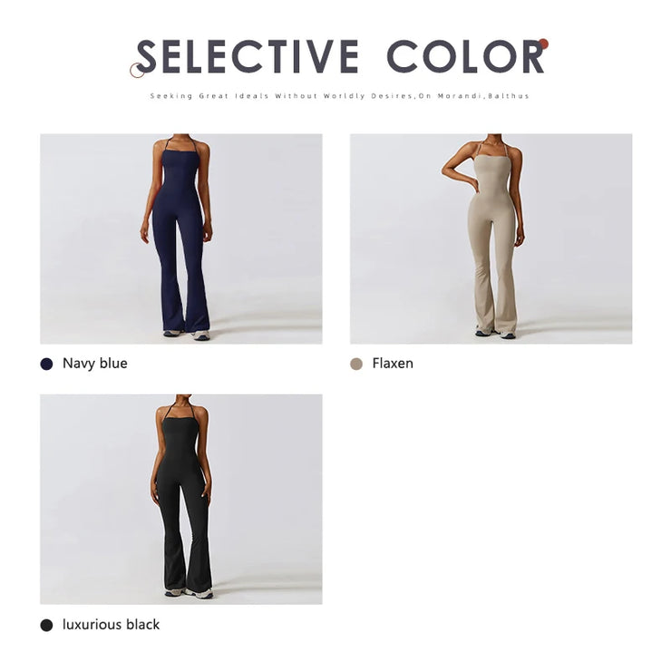 Women’s Sleeveless Yoga Jumpsuit