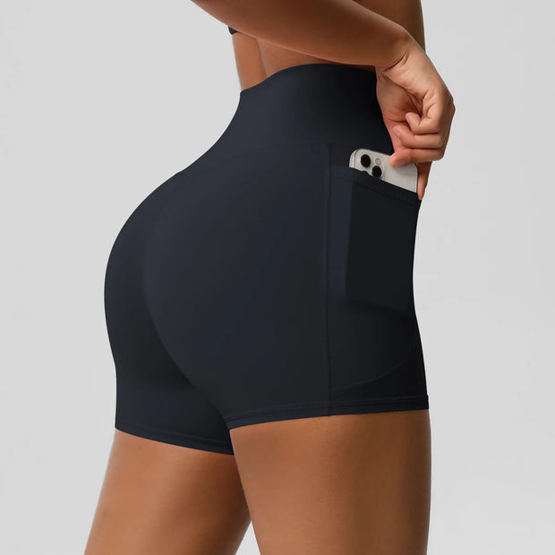 Women’s Sports Shorts With Pocket