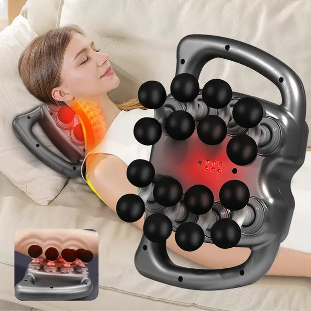 Fascia Muscle Massager Gun Sixteen-head High Frequency