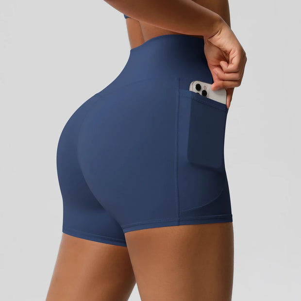 Women’s Sports Shorts With Pocket