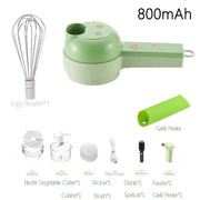 Portable Electric Vegetable Chopper Rechargeable