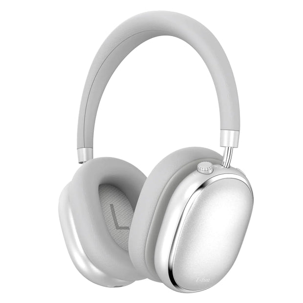 T-fun Hybrid ANC Headphones Wireless Built-in Mic 65H Playtime App Control