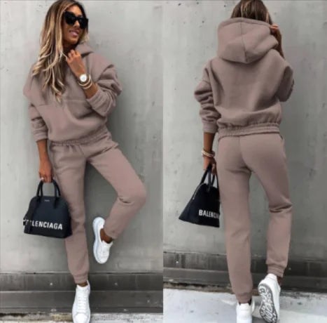 Women's Hooded Jogger Set - Just Fit 