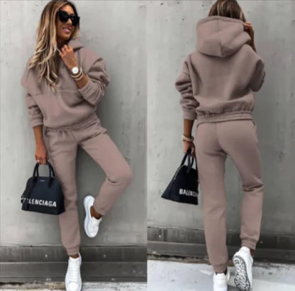 Women's Hooded Jogger Set - Just Fit 